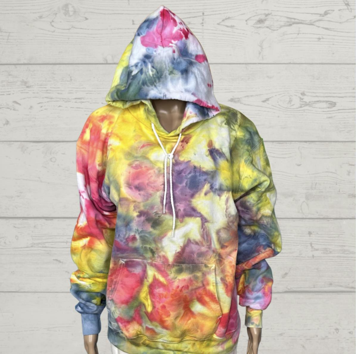 Watercolor Small Hooded Sweatshirt