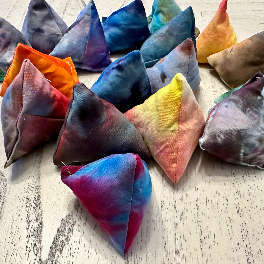 Tie Dye Catnip Kitty Toys