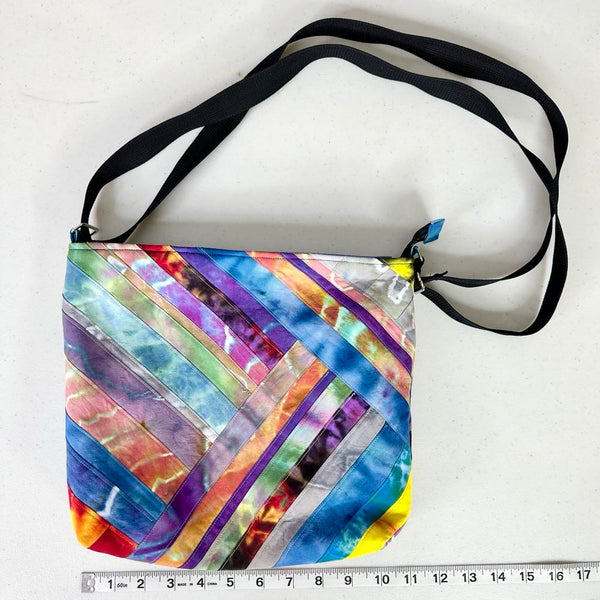 Tie Dye Handcrafted Quilted Purse