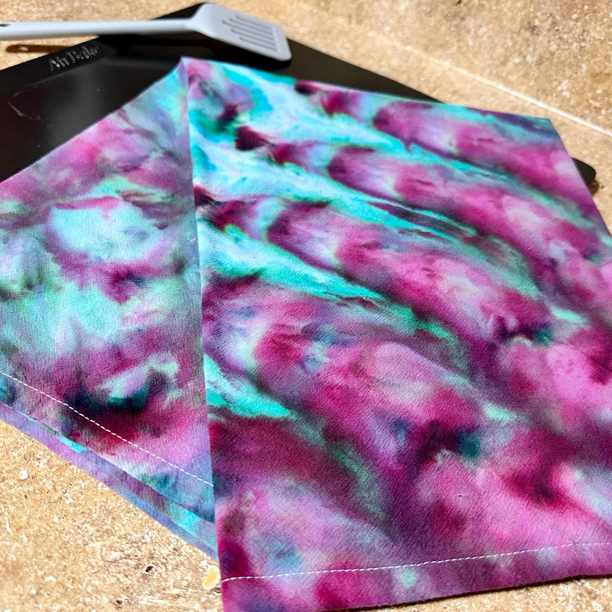 Tie Dye Kitchen Tea Towel